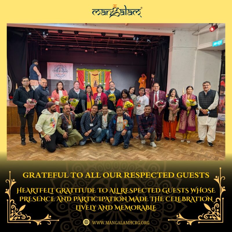 Heartfelt Gratitude to all respected Guest on Mangalam Holi Mahotsav 2026